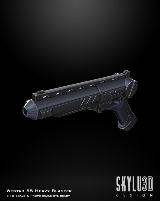 Westar-55 Heavy Blaster Pistol